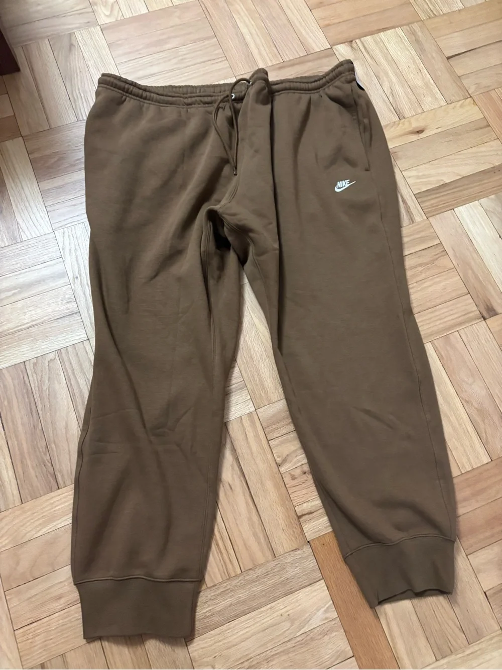 Nike Sportswear Club Tapered Joggers Mosswood Brown  Men's 3XL-Tall FN3787-235